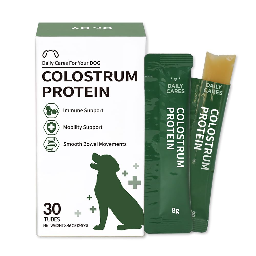 Colostrum Whey Protein Dog Supplement 30 Tubes J658