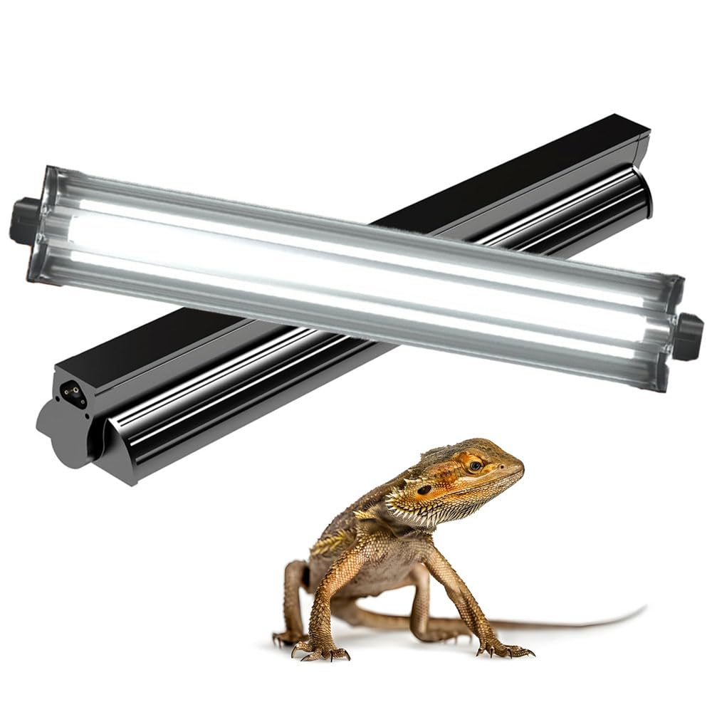 15W T8 UVB 10.0 Reptile Light Fixture Combo Kit D378