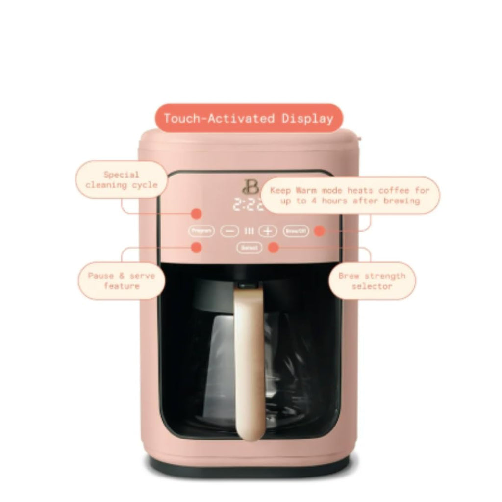 Pink 14-Cup Programmable Coffee Maker Z6810