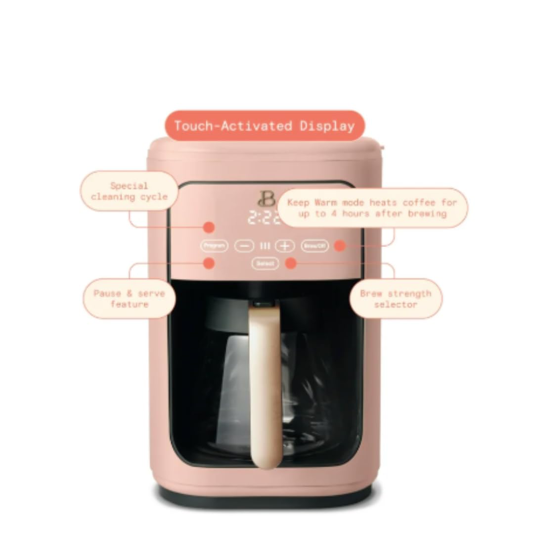 Pink 14-Cup Programmable Coffee Maker Z6810