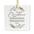 Ceramic 3-inch Square Ornament I165624