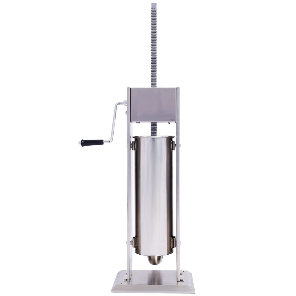 15LB Stainless Steel Vertical Sausage Stuffer with 4 Nozzles D501216