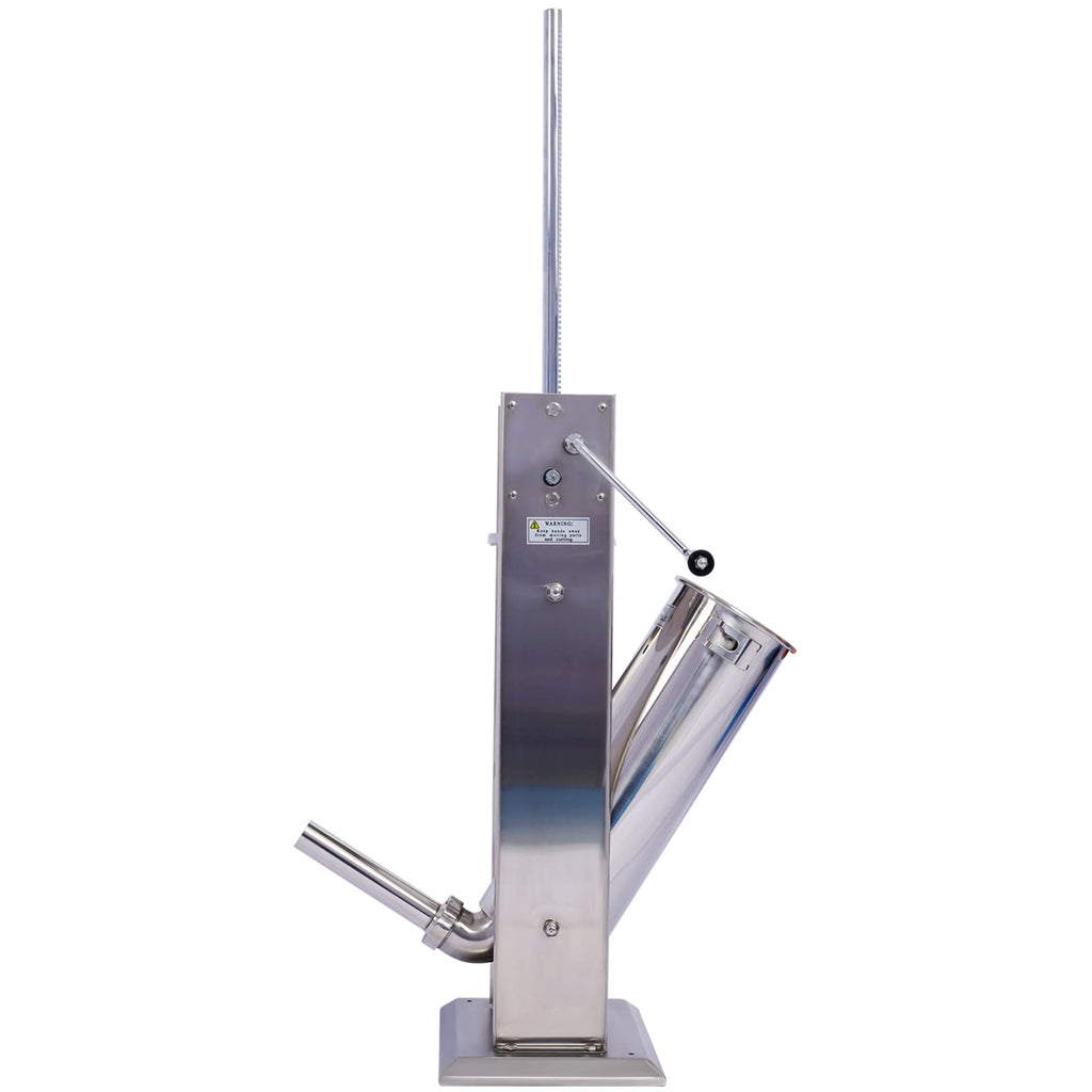 15LB Stainless Steel Vertical Sausage Stuffer with 4 Nozzles D501216
