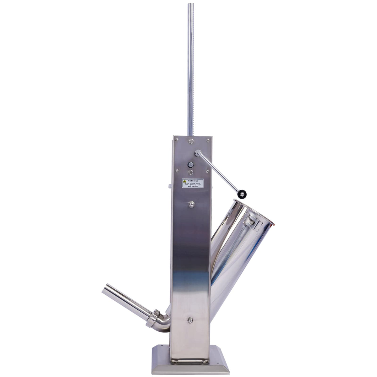 15LB Stainless Steel Vertical Sausage Stuffer with 4 Nozzles D501216