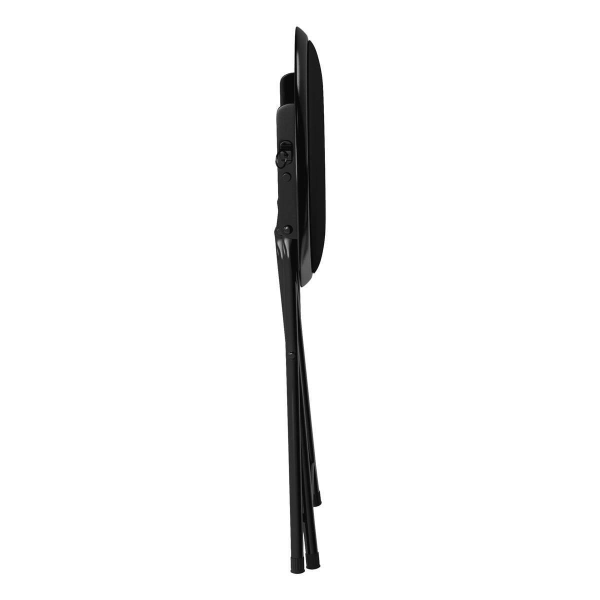 Black 18 Inch Portable Folding Stool O3342