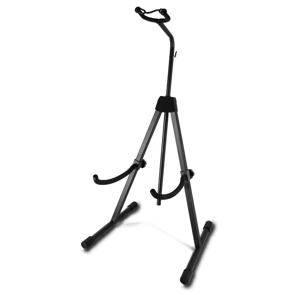 Double Bass Stand, Sturdy and Portable Upright Bass, Black W989893