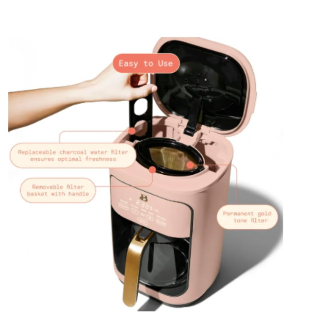 Pink 14-Cup Programmable Coffee Maker Z6810