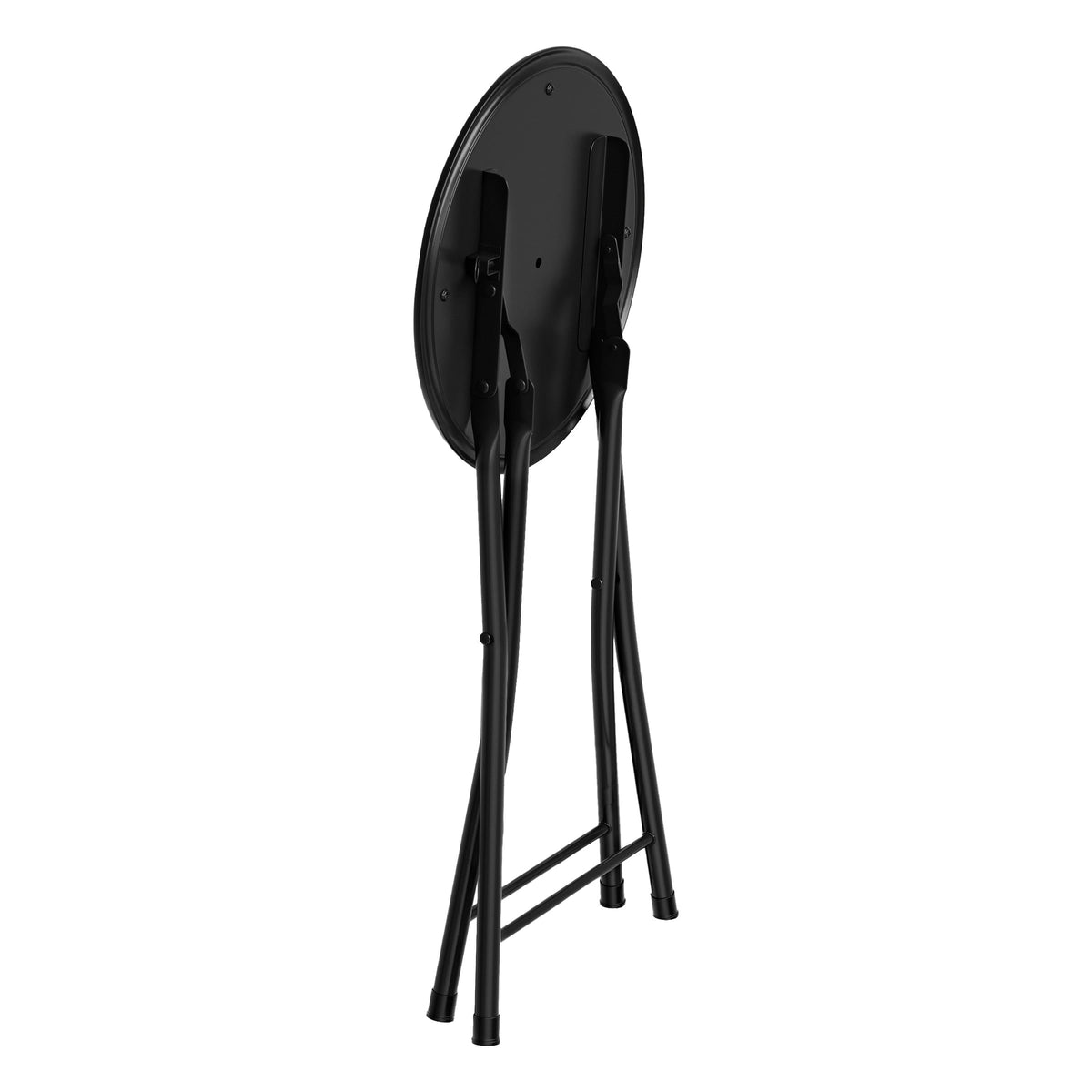 Black 18 Inch Portable Folding Stool O3342