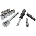 24 Piece 3/8 Inch Drive Metric Mechanics Tool Set J6830