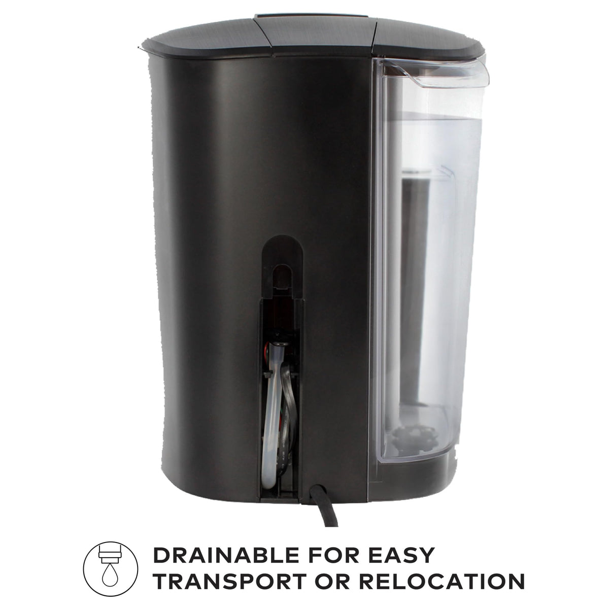 Single Serve Coffee Maker, 96 oz Water Reservoir, Black U7370