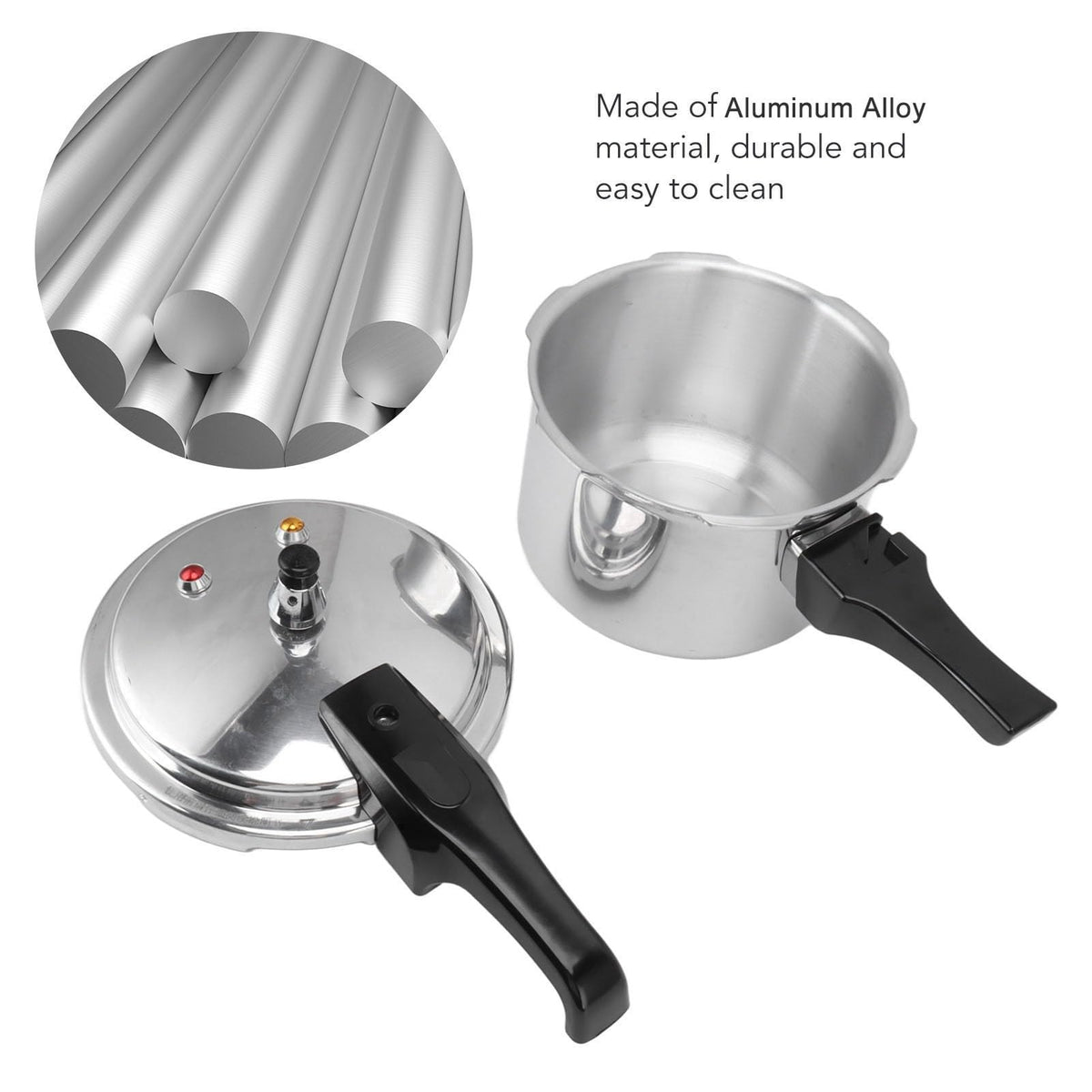 3 Liter Stainless Steel Pressure Cooker J75834