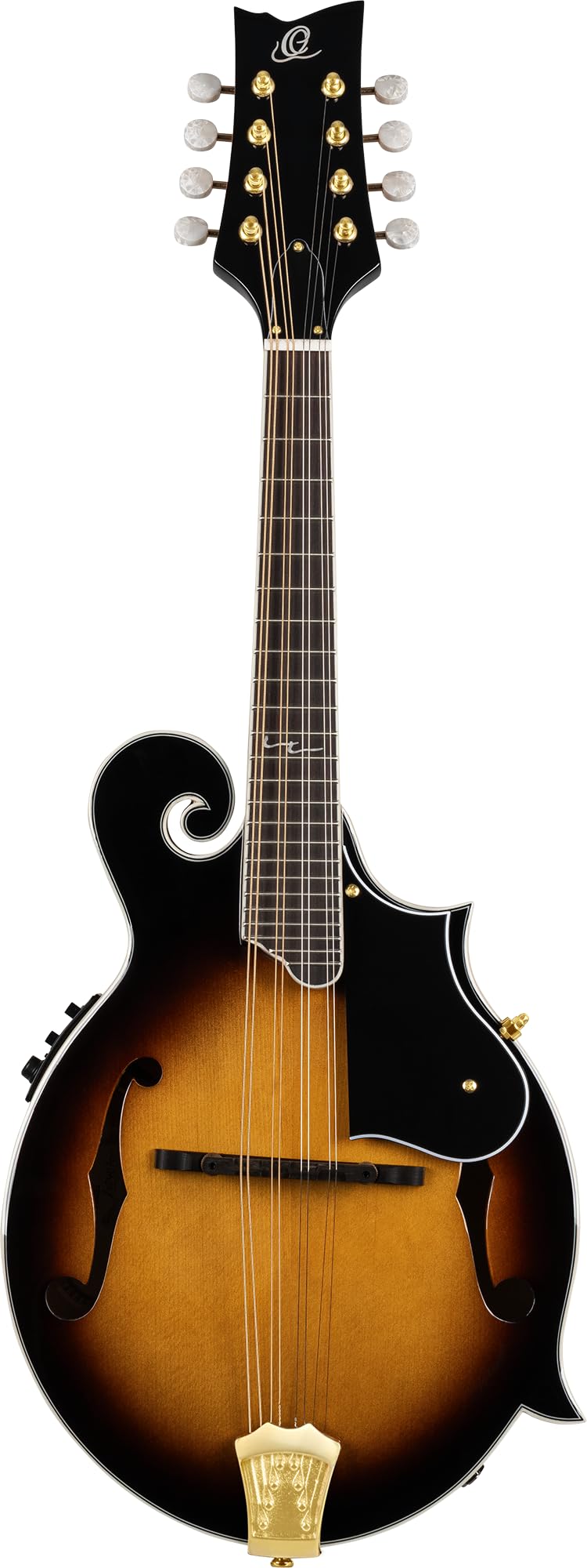 Solid Top F-Style Acoustic-Electric Mandolin Tobacco Sunburst V240
