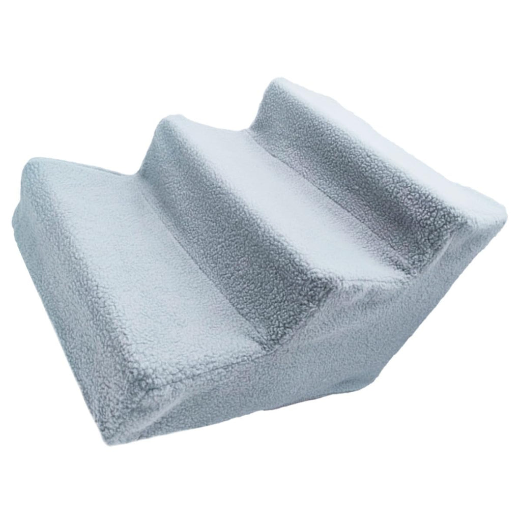 Gray Plush Non-Slip Pet Stairs K674