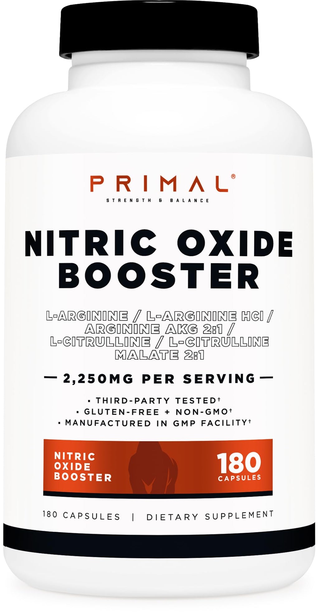 Nitric Oxide Booster 180 Capsules O96961