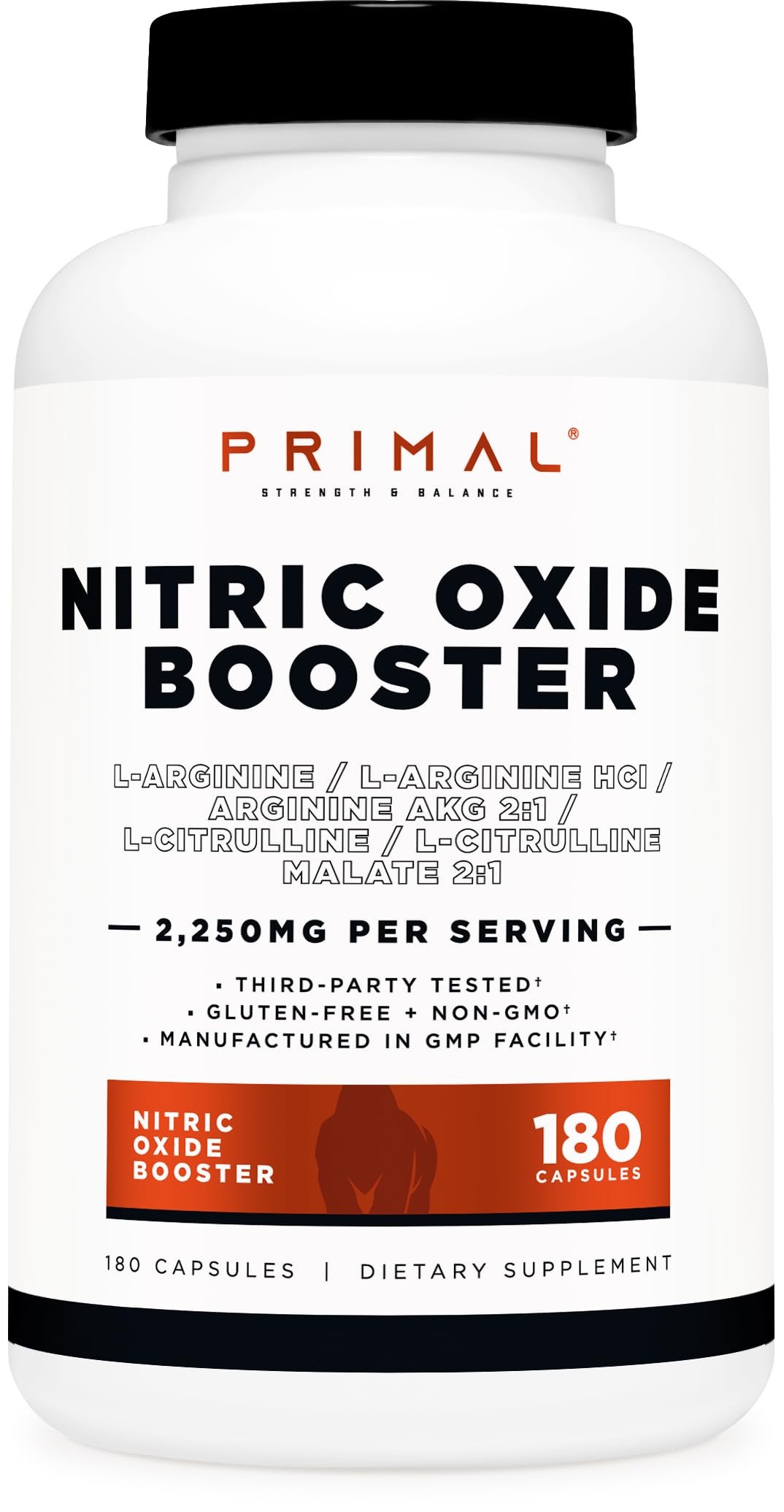 Nitric Oxide Booster 180 Capsules O96961