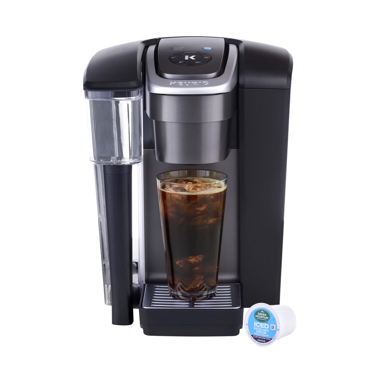 Single Serve Coffee Maker, 96 oz Water Reservoir, Black U7370