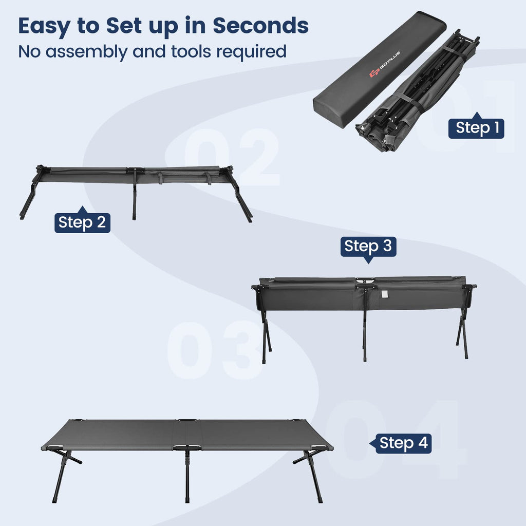 Folding Camping Cot with Carrying Bag X279