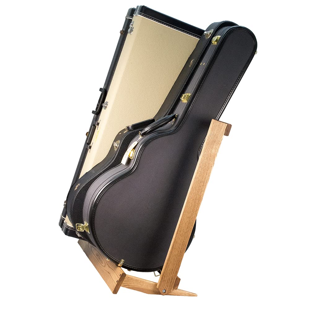 Folding Hardwood Guitar Case Rack W2076