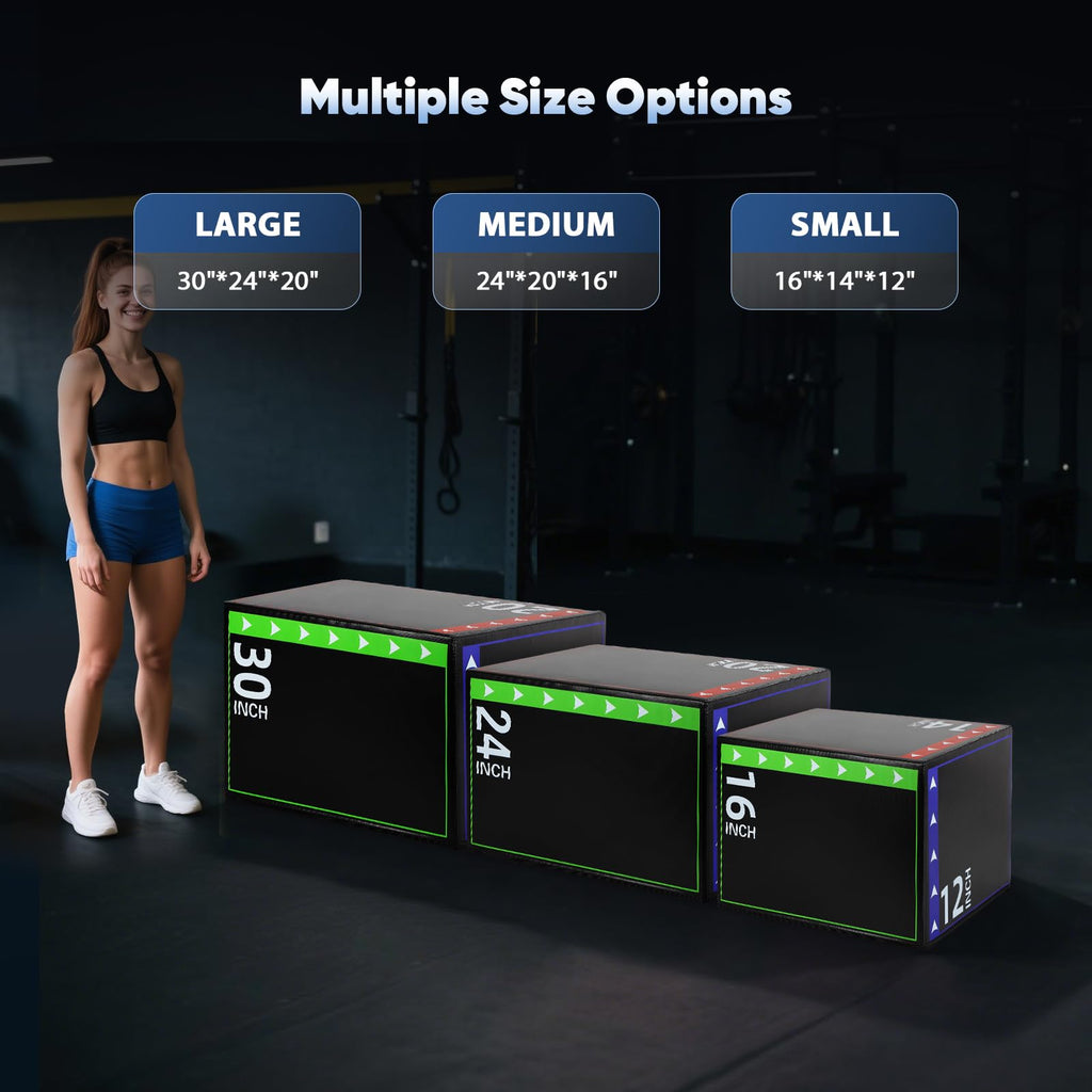 3 in 1 Foam Plyometric Jump Box O759
