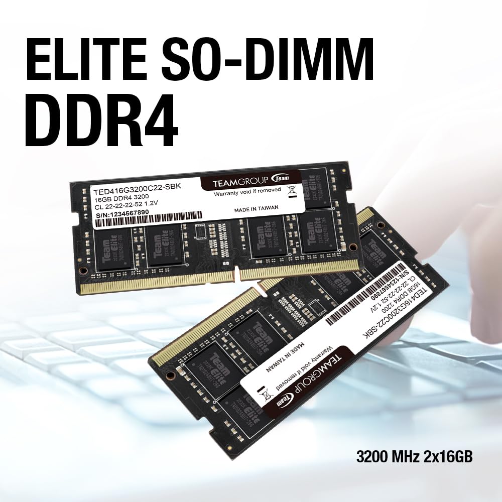 DDR4 16GB Kit 3200MHz SODIMM Laptop Memory J911985