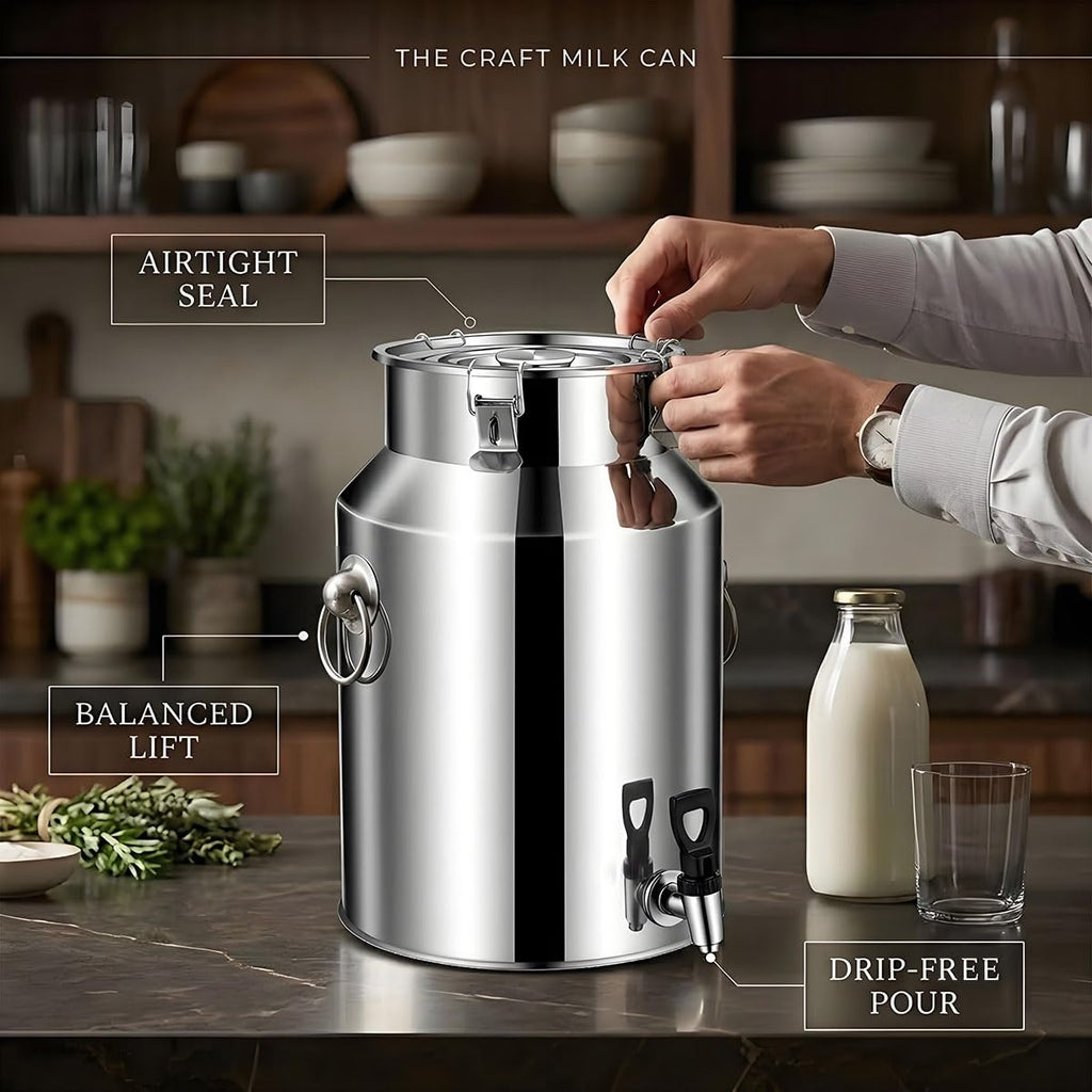 Stainless Steel Beverage Dispenser with Faucet E9236