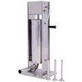 15LB Stainless Steel Vertical Sausage Stuffer with 4 Nozzles D501216