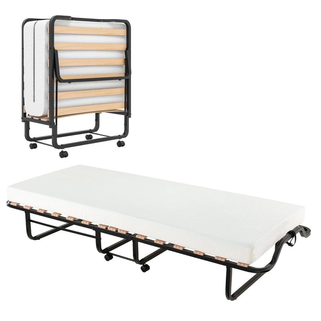 78.5” x 31” Folding Bed with 5” Memory Foam Mattress V6759