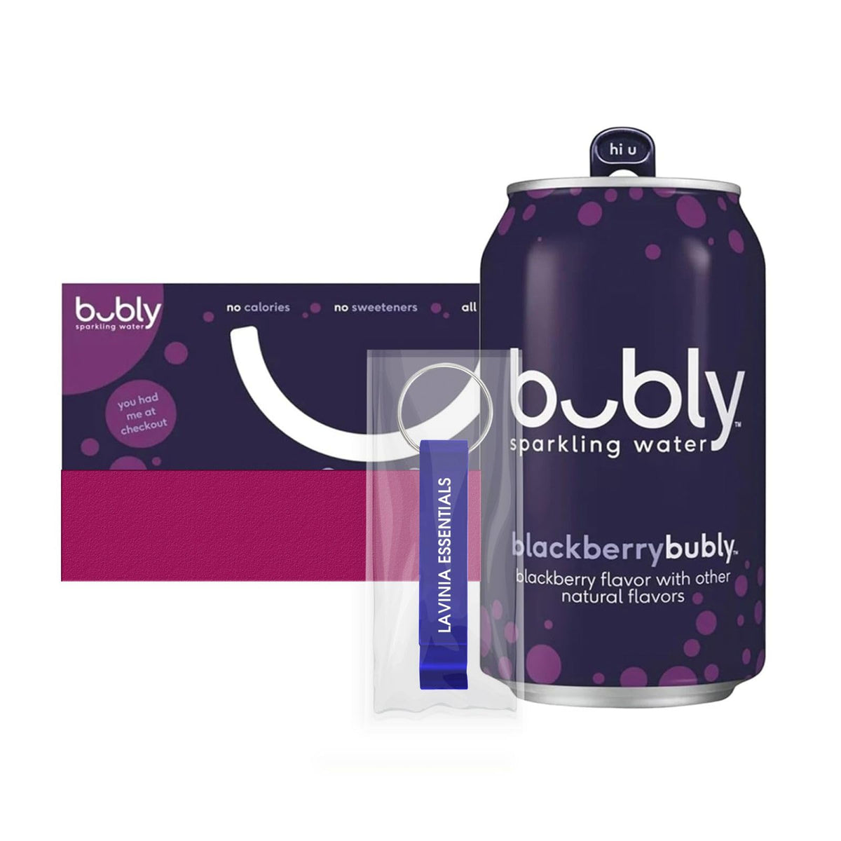 Blackberry Flavored Sparkling Water 20-Pack 12 fl oz Aluminum Can H52021