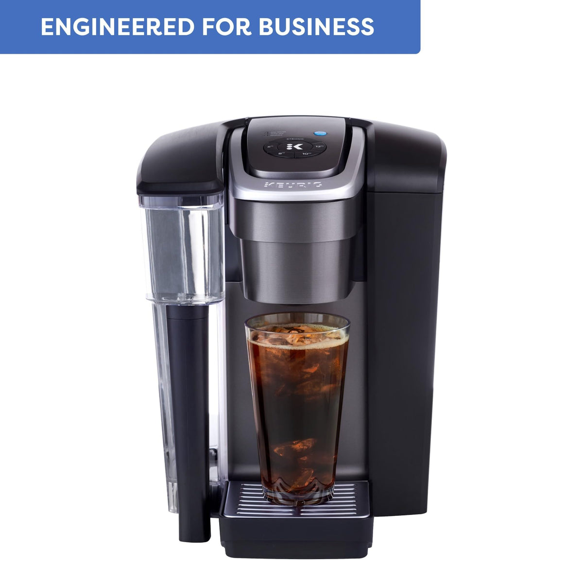Single Serve Coffee Maker, 96 oz Water Reservoir, Black U7370
