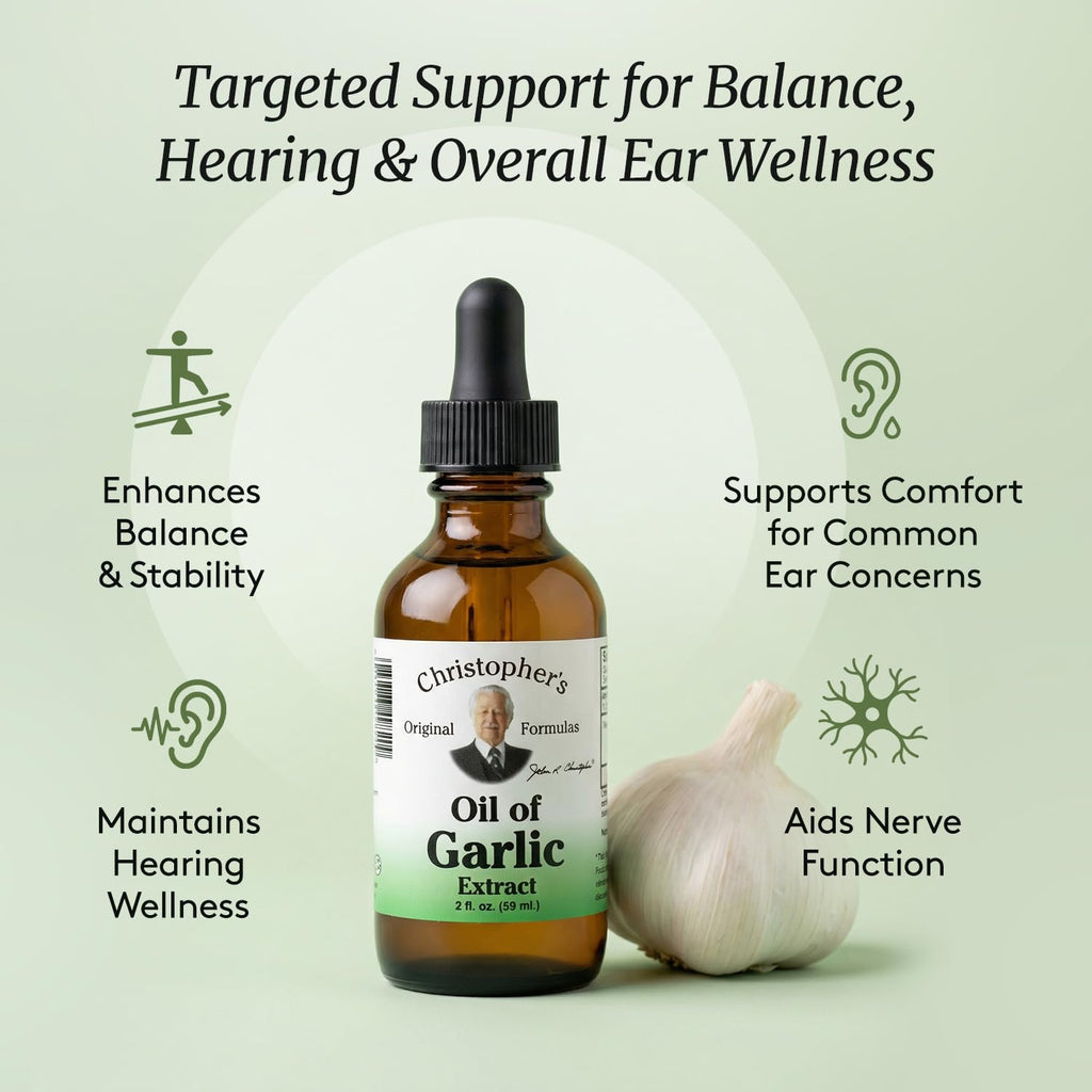 Garlic Oil Extract 2 oz Herbal Supplement A57836
