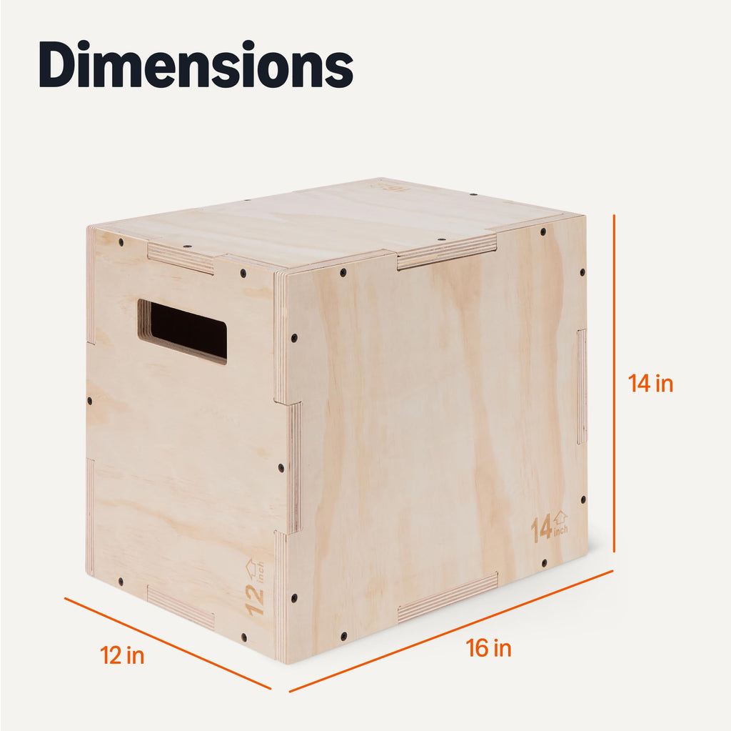 3-in-1 Wooden Plyo Box R25260