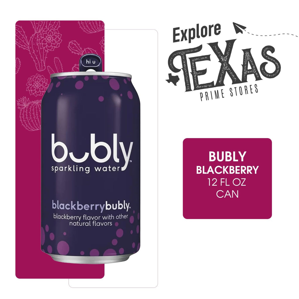 Blackberry Flavored Sparkling Water 20-Pack 12 fl oz Aluminum Can H52021
