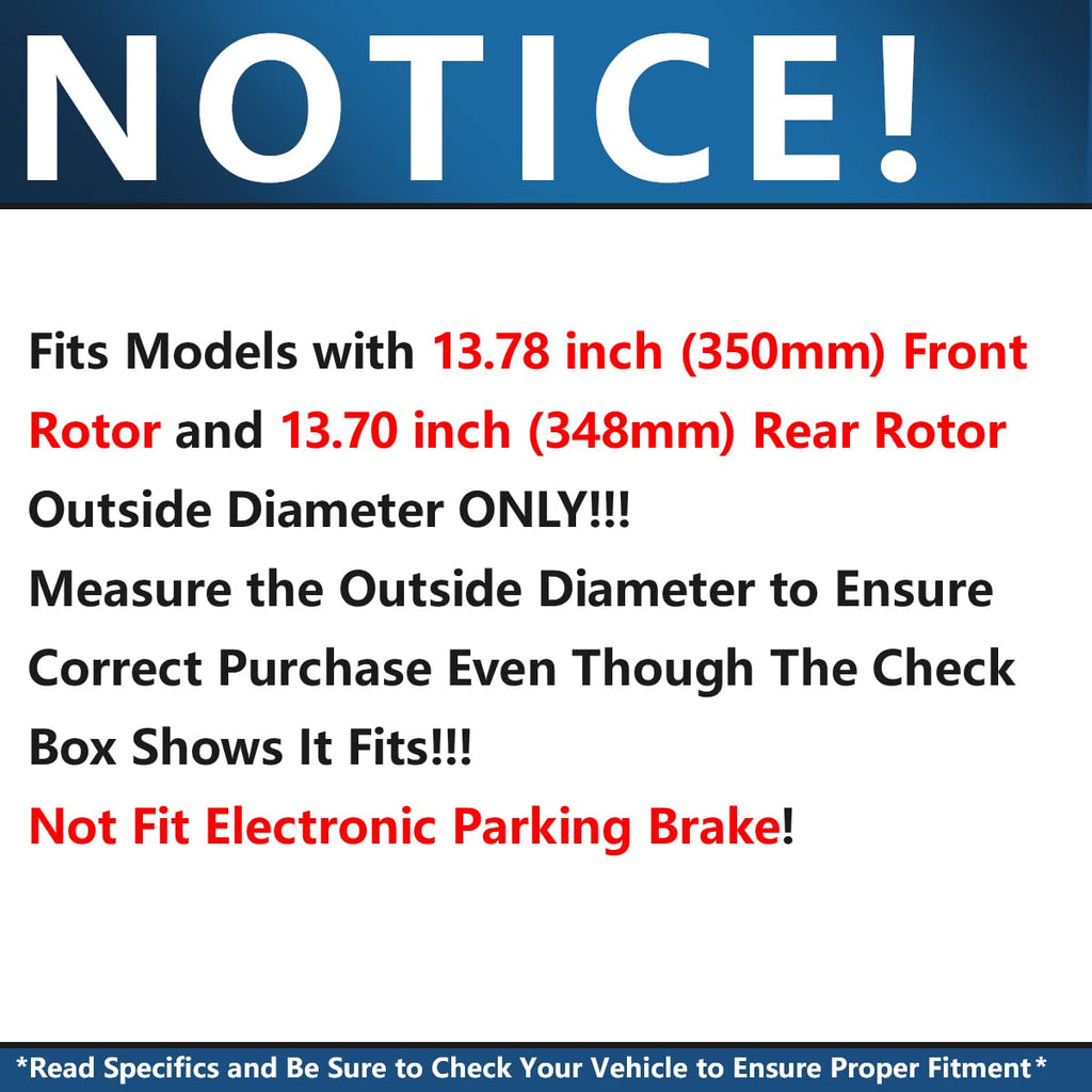 Front and Rear Brake Kit S104