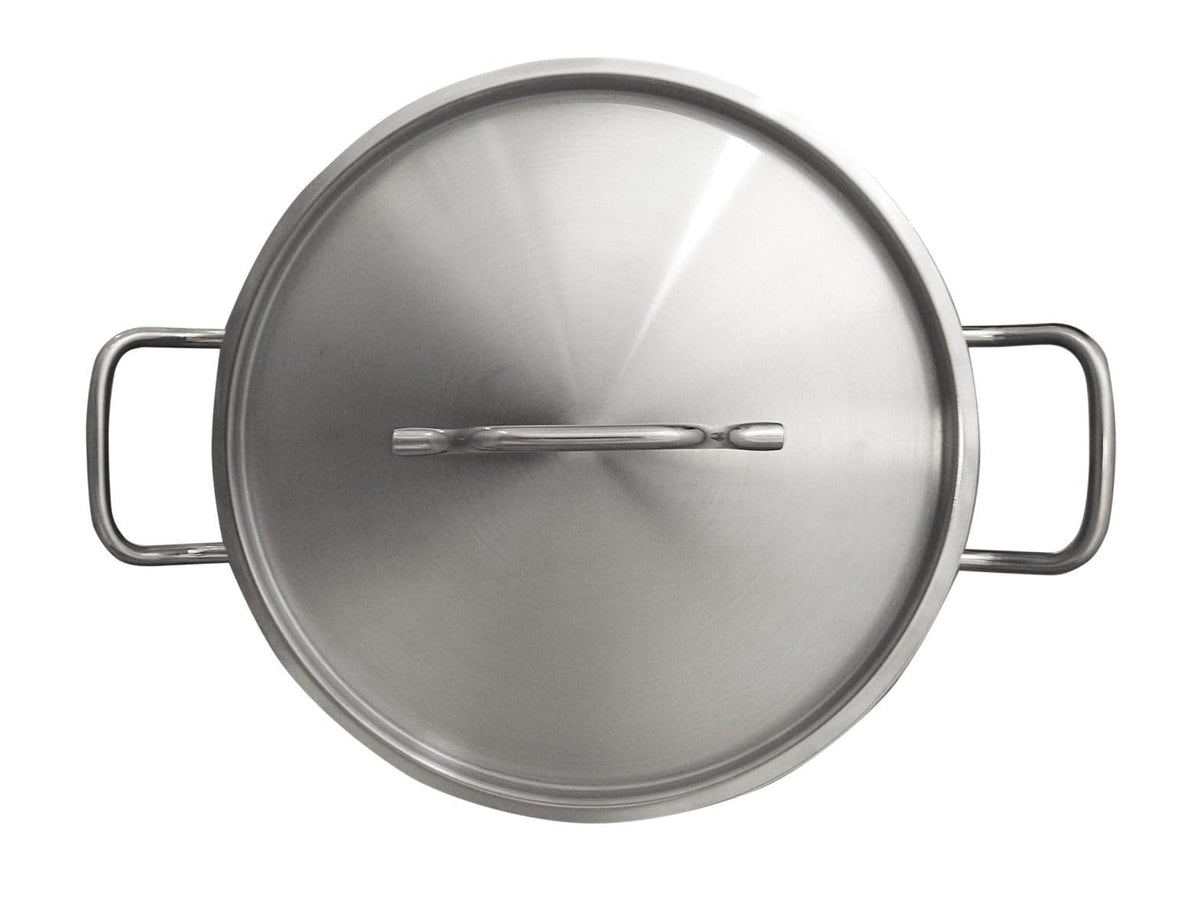 40 qt. Stainless Steel Stock Pot with Lid Y30793
