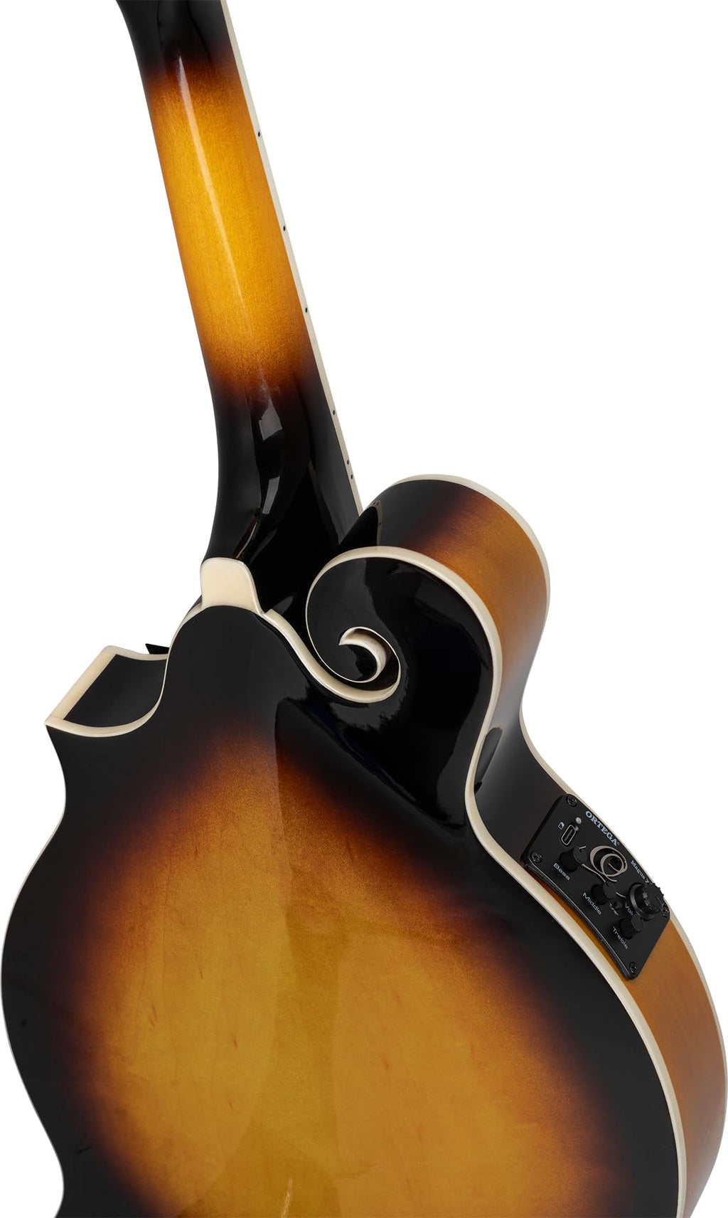 Solid Top F-Style Acoustic-Electric Mandolin Tobacco Sunburst V240