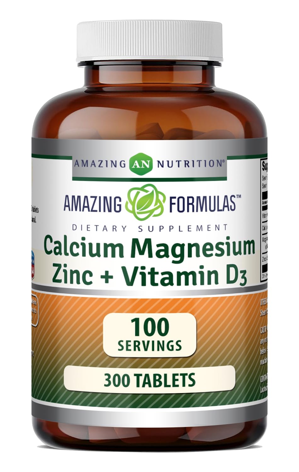 Calcium Magnesium Zinc D3 Tablets X861