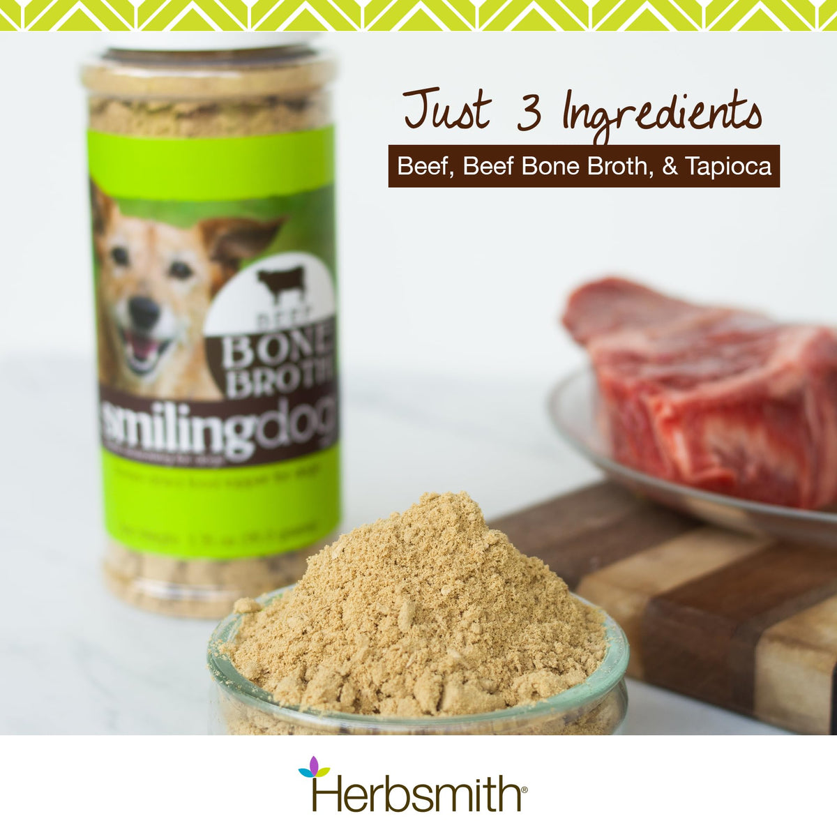 Freeze Dried Beef Bone Broth Powder for Dogs 3.35 oz N309340