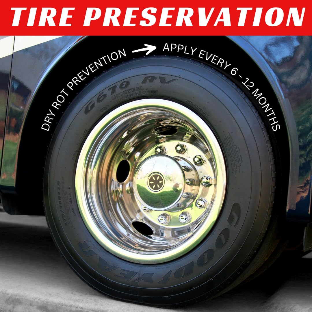 Polymer-Ceramic Hybrid Restorer & Protectant for Tires & Trim 16oz Q7921