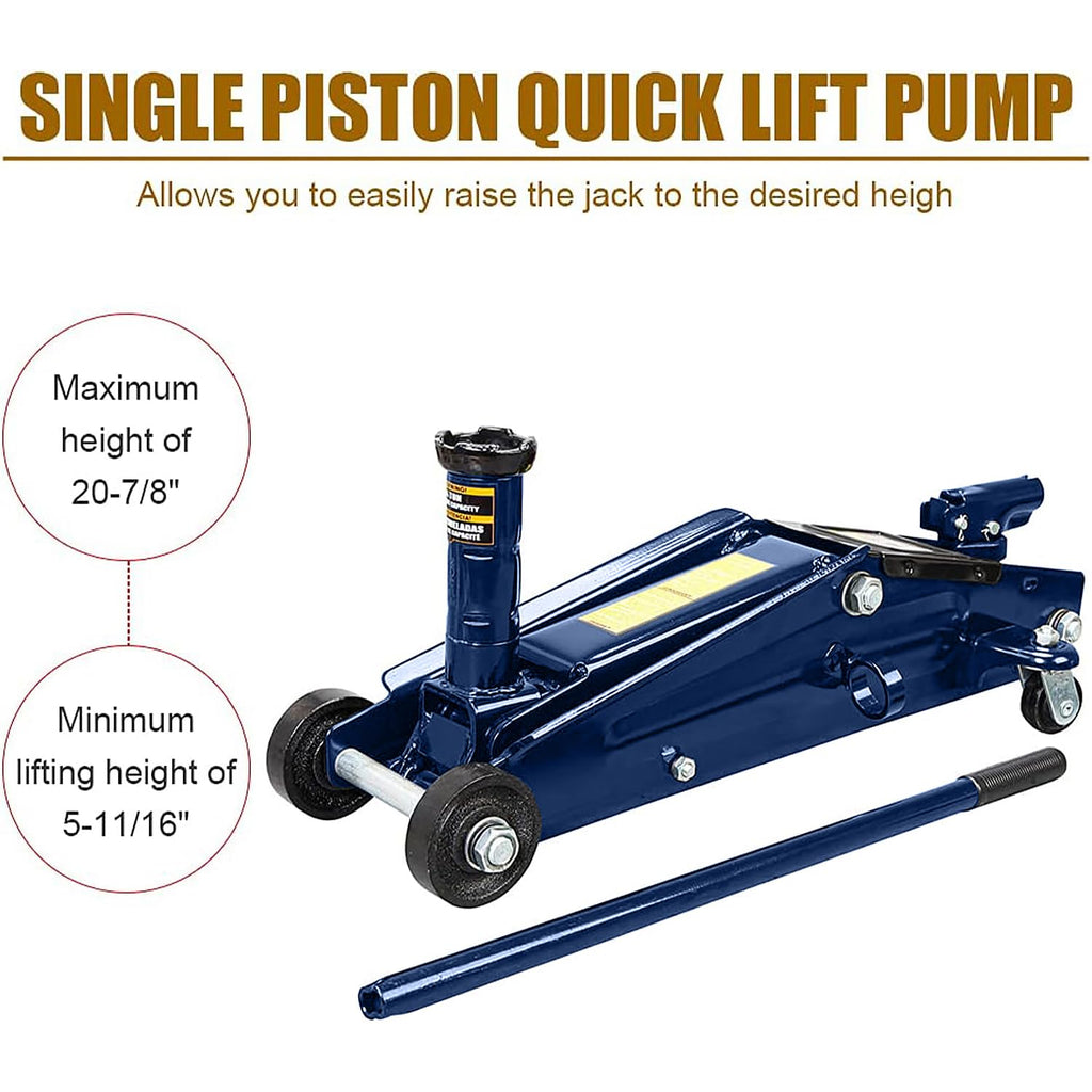 3 Ton Low Profile Steel Hydraulic Floor Jack P7483