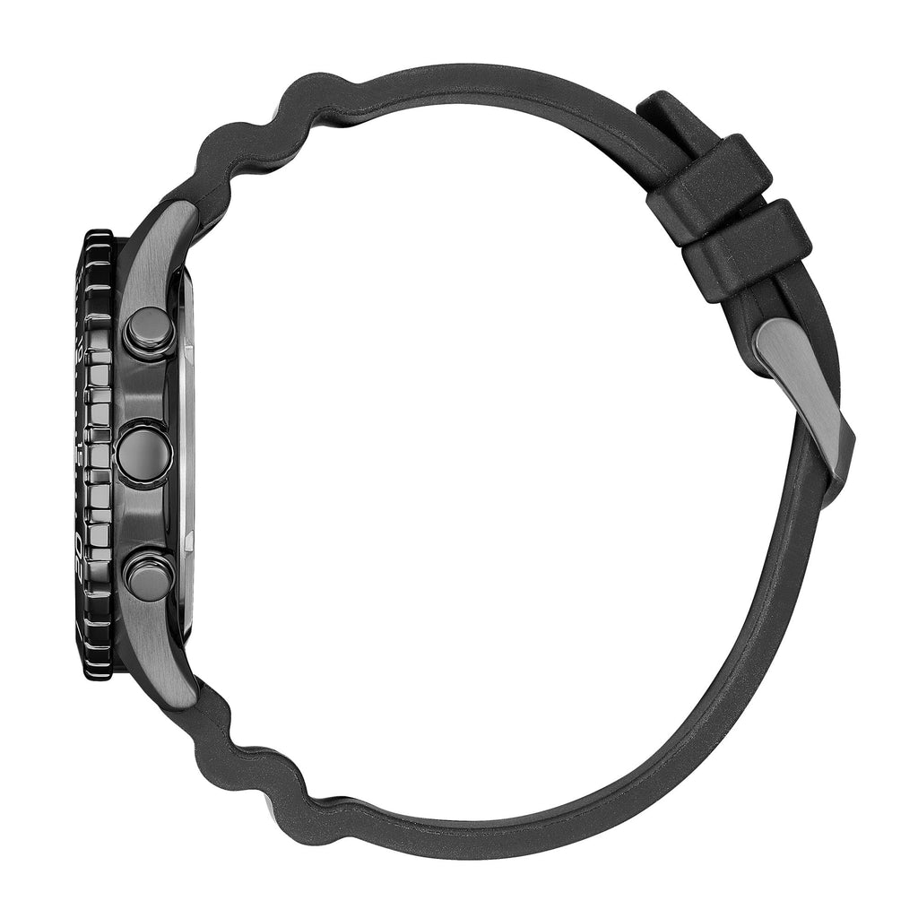 Black Stainless Steel Chronograph Watch R111813