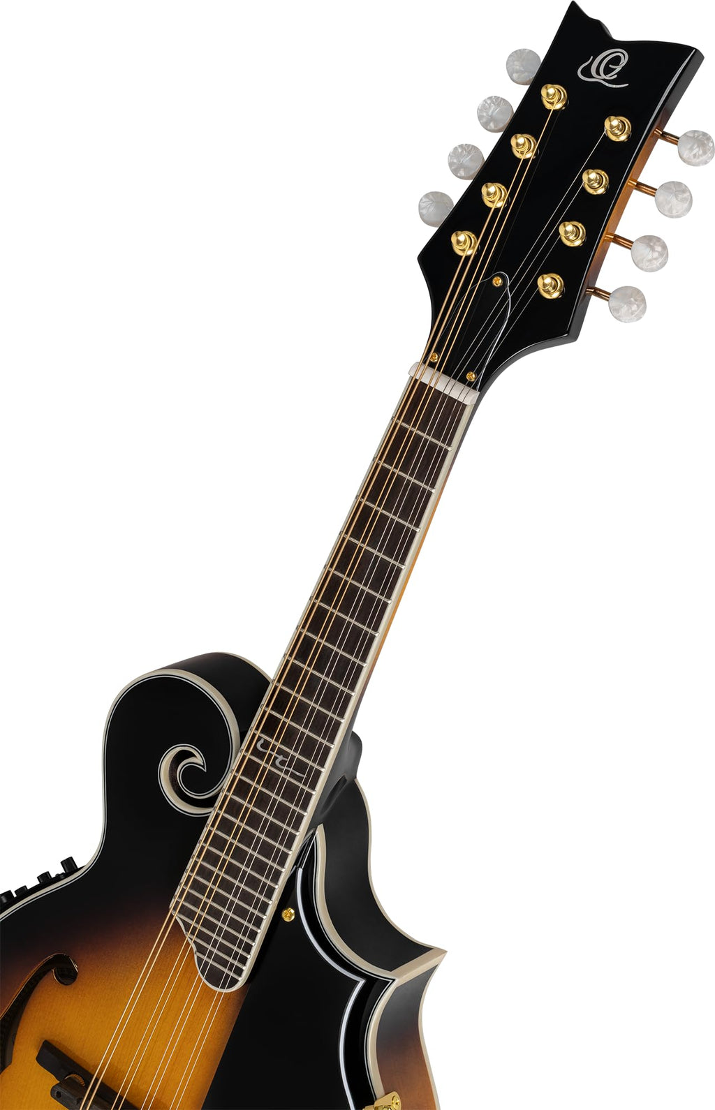 Solid Top F-Style Acoustic-Electric Mandolin Tobacco Sunburst V240