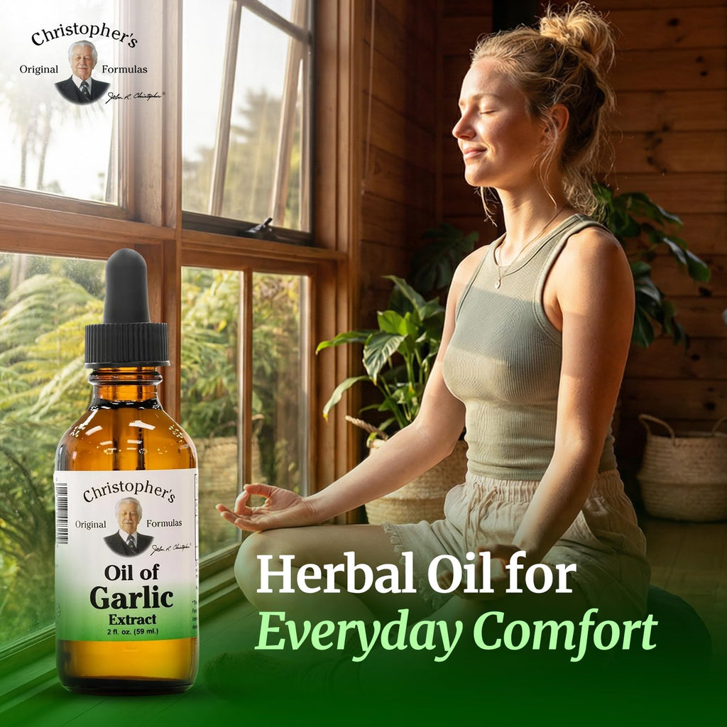 Garlic Oil Extract 2 oz Herbal Supplement A57836