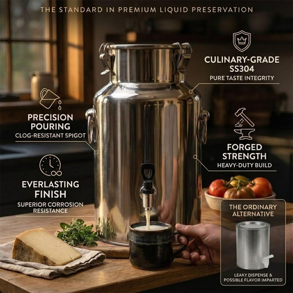 Stainless Steel Beverage Dispenser with Faucet E9236