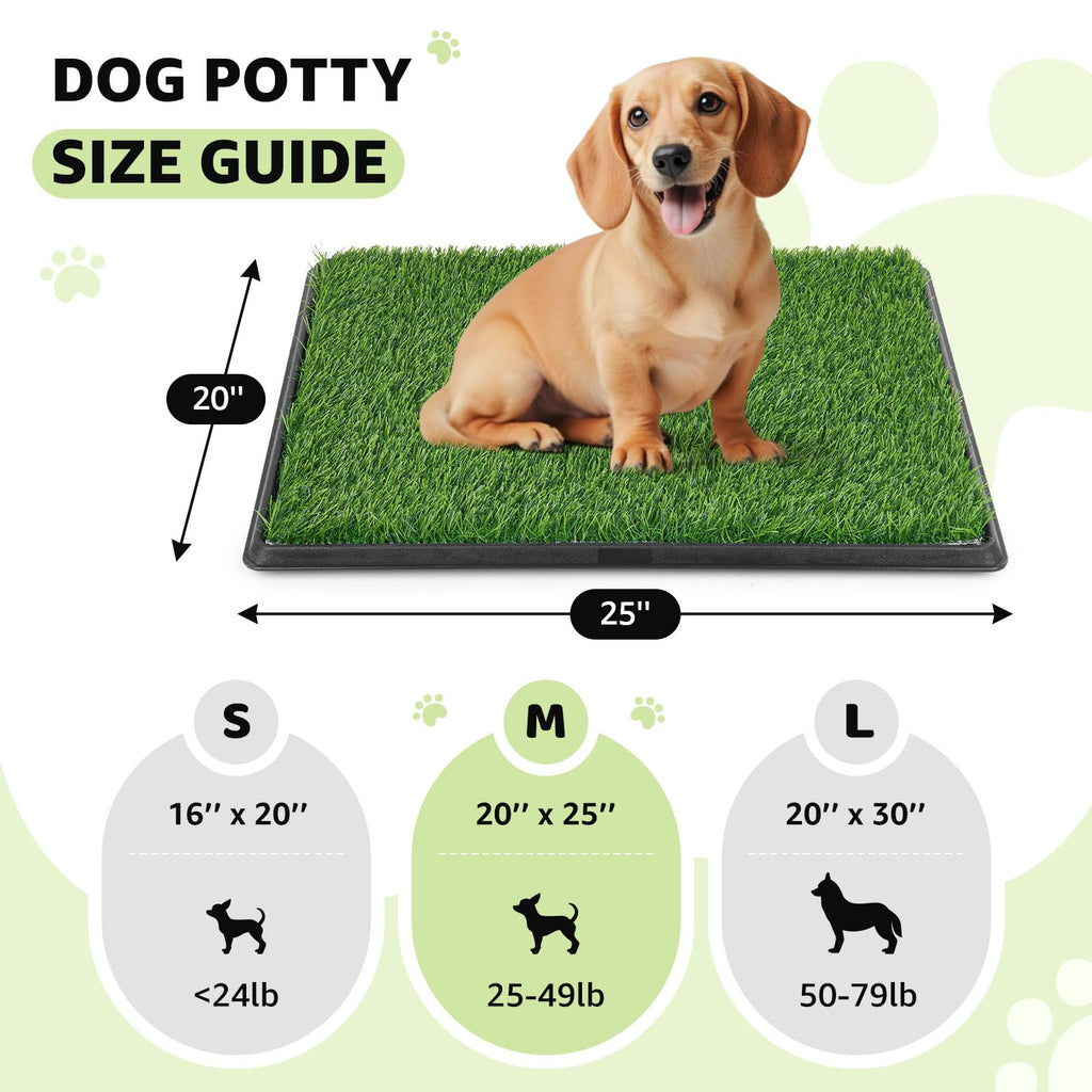 Dog Grass Pad with Tray 20.1x25.1in N503