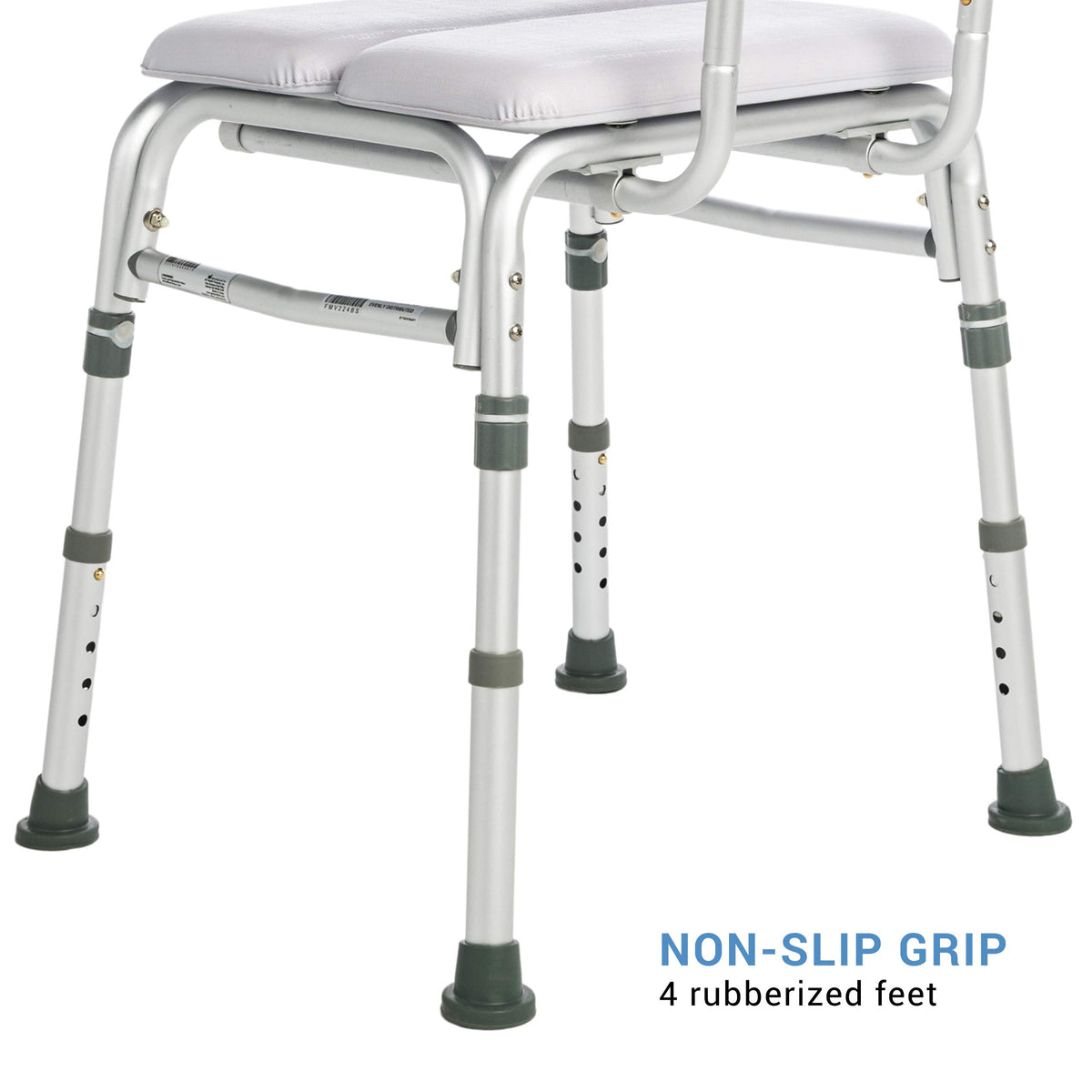 Padded Shower Chair with Backrest T952152