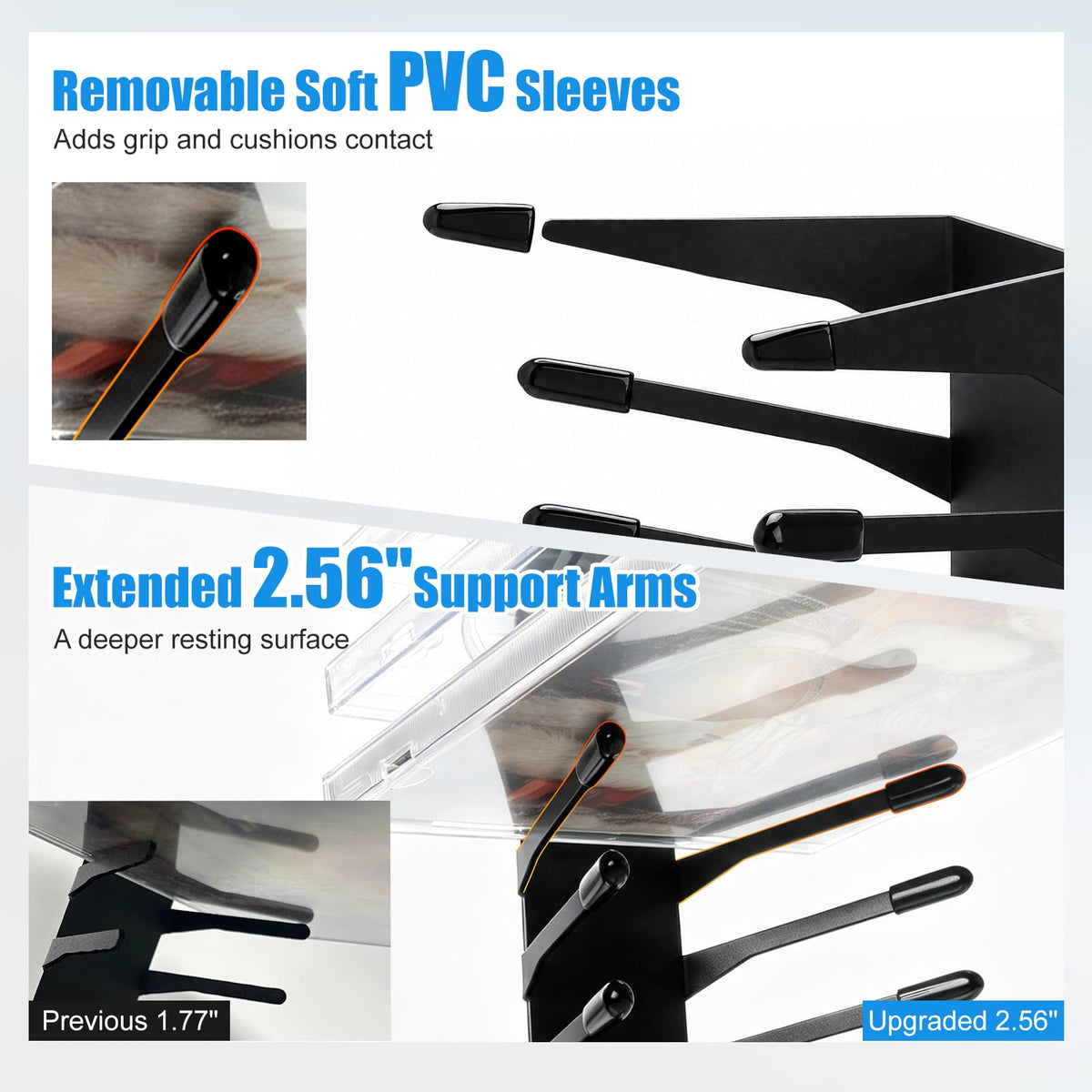 Anti-Drop CD Storage Shelf 6 Pack A29552