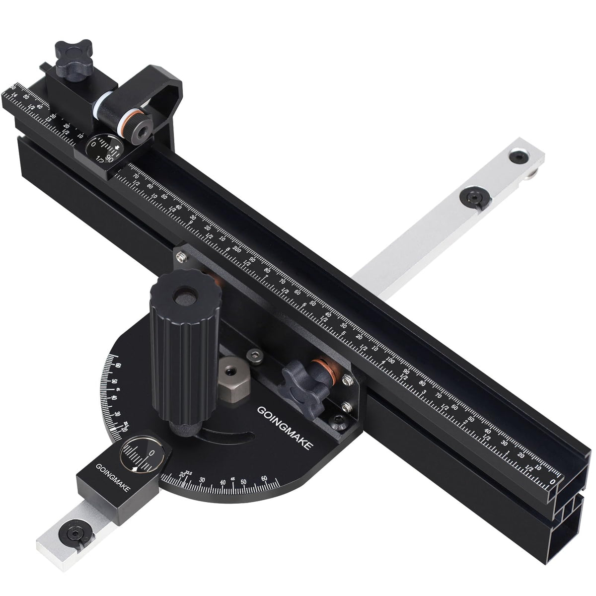 Compact Table Saw Miter Gauge with 14 Inch Fence U499