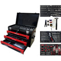 3-Drawer Steel Tool Chest with 439-Piece Mechanics Tool Set P5013