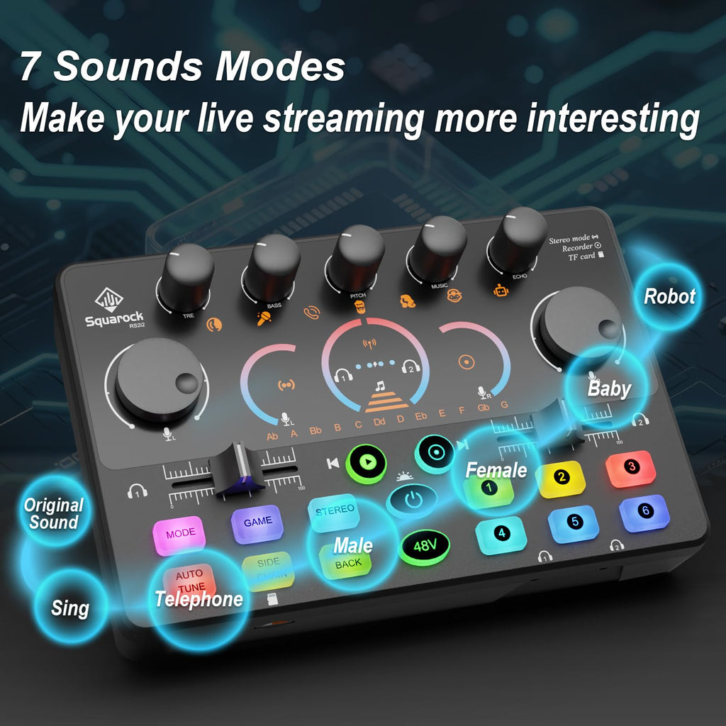 48V XLR Mic Podcast Equipment Bundle W728734