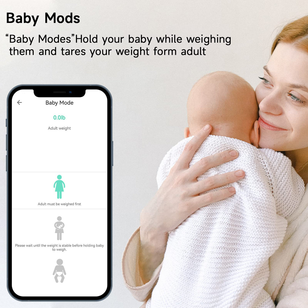 Body Fat Scale with Handheld, Bluetooth Body Composition Monitor 400 lbs I806394